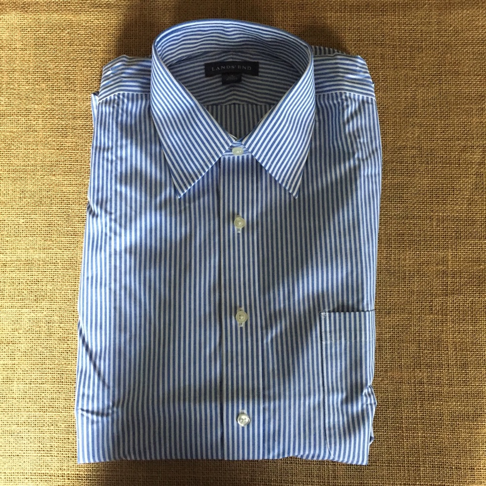 Lands End men’s button-down